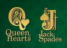 Brand Logo: Queen of Hearts and Jack of Spades Champagne